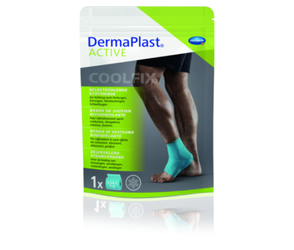 DermaPlast® ACTIVE Cool Fix Selbstkühlende Stützbinde Selbstkühlende Stützbinde 4 m x 6 cm