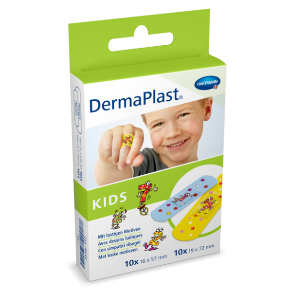 DermaPlast® Kids Kinder Pflaster Strips 2 Grössen